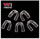 5PCS PACKING Защита рта бокс спорт жвачка щит ММА зубы протектор для ММА BASCKETBALL - Цвет: 5PCS PACKING