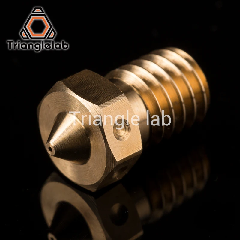 Trianglelab Высококачественный золотой теплоотвод на заказ Hotend V6 Nozzle J нагревательная