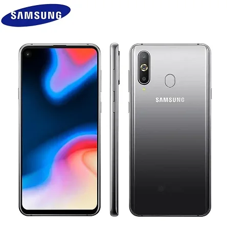 Мобильный телефон samsung Galaxy A8s SM-G8870 LTE, 6,4 дюймов, 6 ГБ ОЗУ, 128 Гб ПЗУ, четыре ядра, Snapdragon 710, четыре камеры, NFC, две sim-карты - Цвет: 6GB 128GB Silver