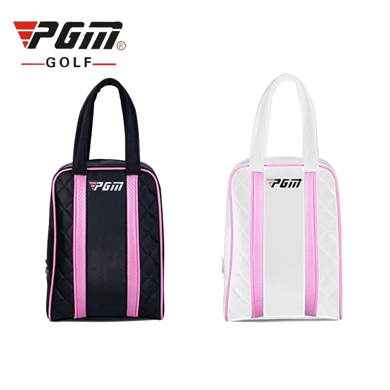 

2020 Pgm Golf Shoes Bag Men And Women Lightweight Rain Cover For Shoes Golf Ball Fashion Sports Mini Handsbags D0051