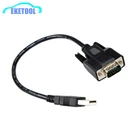 Автомобильный разъем USB кабель для LEXIA PP2000 диагностический адаптер работает с CitroenPeugeot короткий USB кабель для Lexia3 1 год гарантии