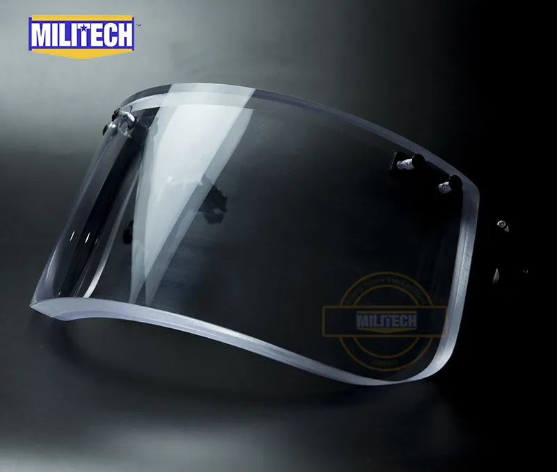 MILITECH NIJ IIIA 0108,01 3A Пуленепробиваемый щит для ACH fast Тактический шлем пуленепробиваемый козырек пуленепробиваемые маска для шлемов