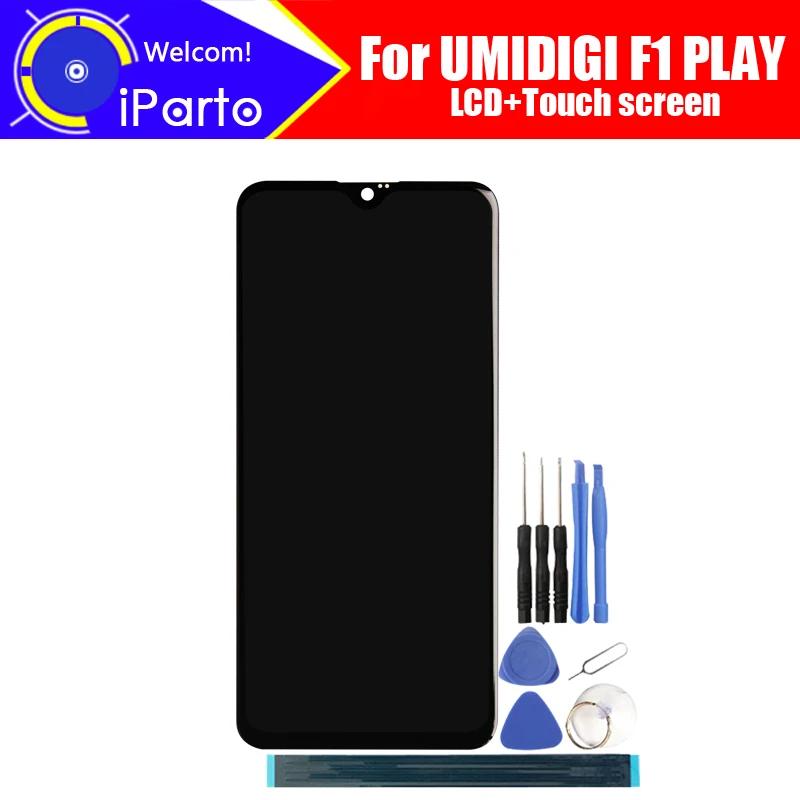 ЖК дисплей UMIDIGI F1 PLAY + дигитайзер сенсорного экрана 100% оригинальный