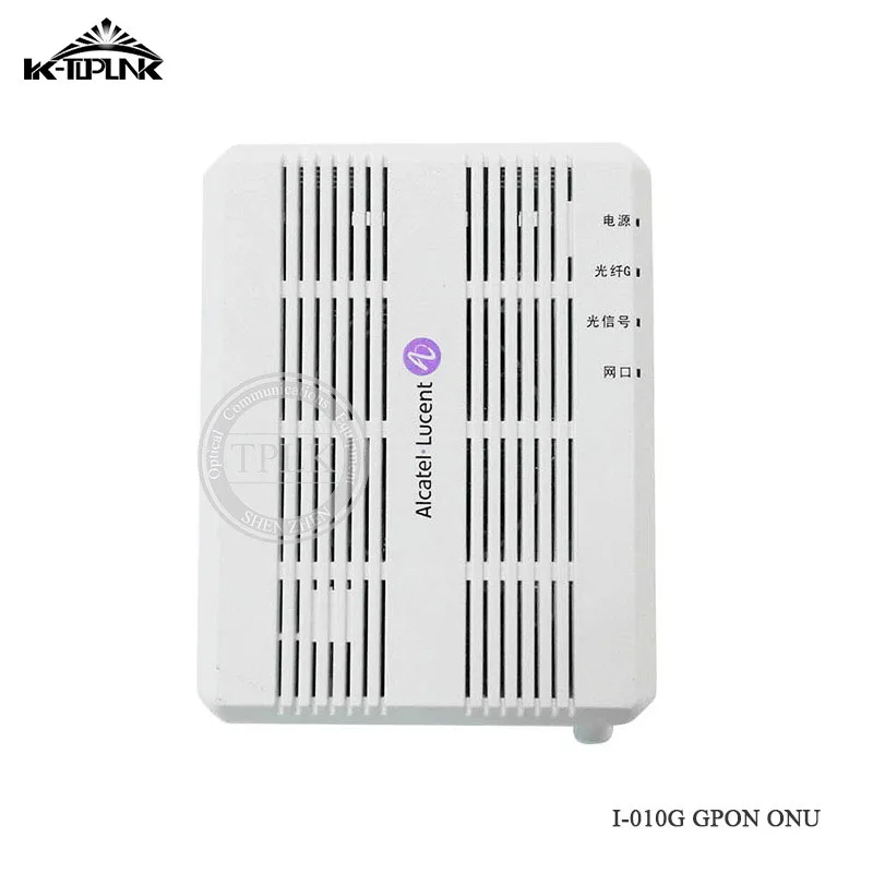10 шт используется для Alcatel Работает с любым оператором I-010G GPON 1G + 1TEL ONU ONT модем