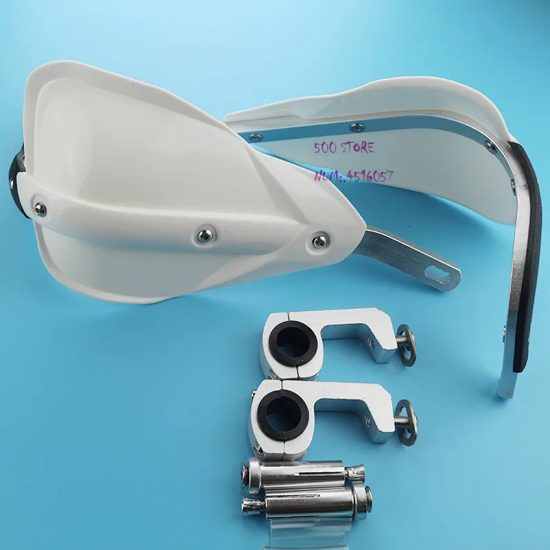 white 7 цветов moto rbike запчасти moto защита крест ручная защита для yamaha honda suzuki - Цвет: white