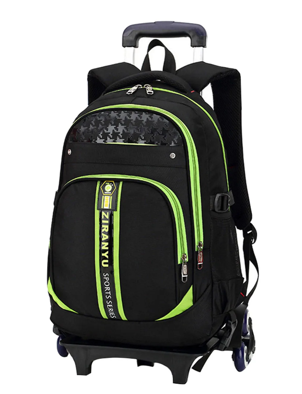 Съемные детские школьные ранцы на 3 колесиках для мальчиков и девочек школьный