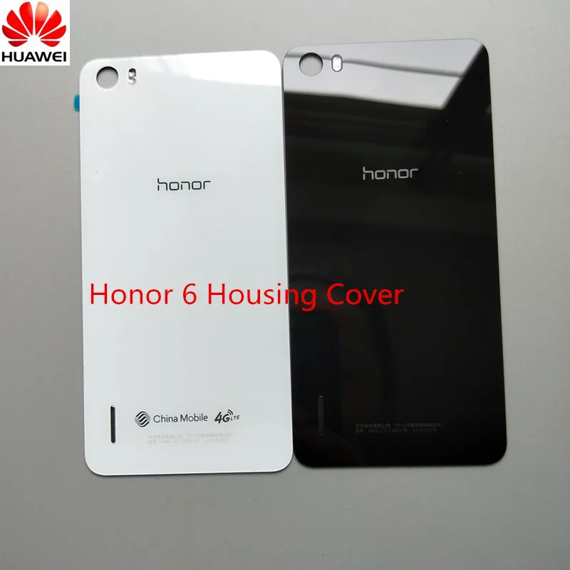 Оригинальный чехол на заднюю крышку для HUAWEI Honor 6 Сменный Чехол с клейкой