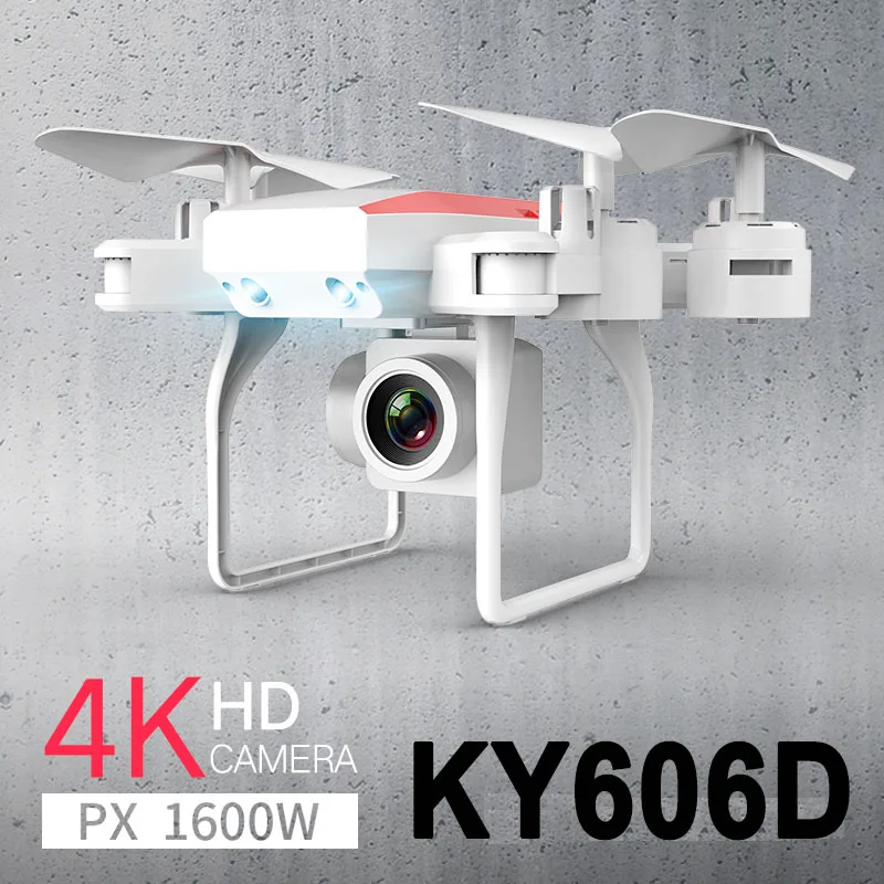 Новый MJDTOYS KY606D RC складной Дрон Квадрокоптер вертолет с 4K HD Wifi камерой VS ky601s