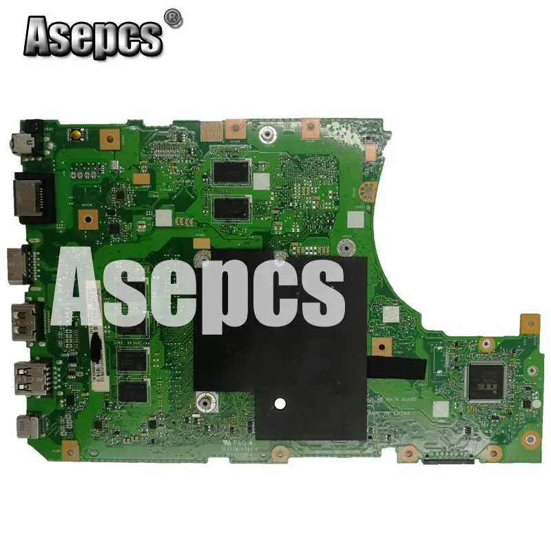 Günstig Asepcs X556UJ Laptop Motherboard Für For Asus X556UJ X556UV X556UB X556UR X556UF X556U Test Original Mainboard 4G RAM I7-6500U