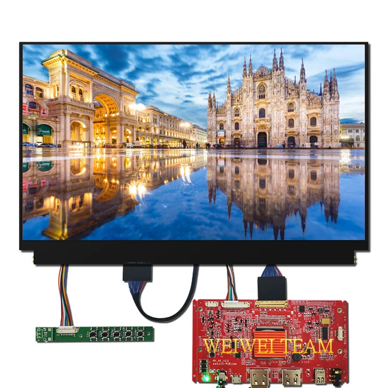 ЖК панель 12 5 дюйма 4k Uhd LQ125D1JW34 экран дисплея с 2 + 2DP аудио 4K плата контроллера для