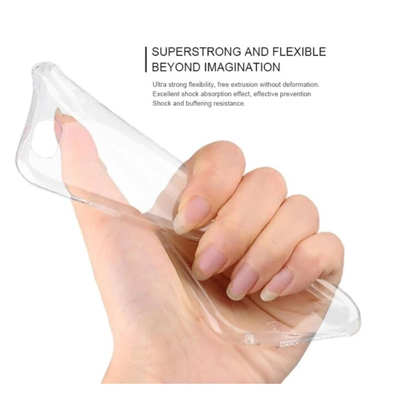 Прозрачный тонкий Чехол Shock Tech для Iphone XS XR 8 6 S ударопрочный гибкий мягкий гелевый