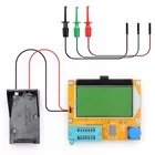 Цифровой транзистор LCR-T4, сопротивление тестера, тестер конденсаторов, мультиметр индуктивности диодов с тестовым крючком