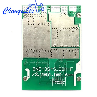 4S BMS 12 В 100A 32650 Lifepo4 литий-ионная батарея Защитная плата с балансом отдельный порт