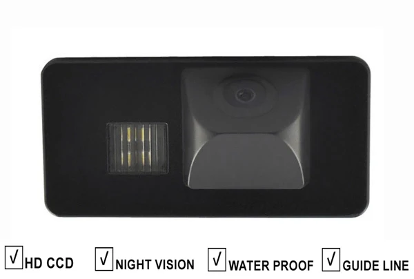 

Автомобильная камера заднего вида CCD для BMW X5 X6 X3 520LI 3/5/7 Series, автомобильная резервная парковочная камера заднего вида, Направляющая линия, водонепроницаемая