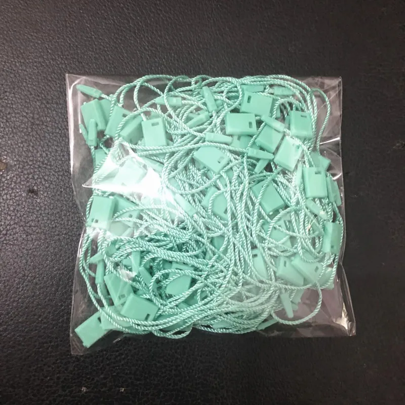 C04 Mint 100 шт. веревка для бирки одежды 32 цвета шнуры полиэфирные Висячие таблетки для одежды сумки бирки карты, DIY Одежда этикетки аксессуары - Цвет: C04 Mint