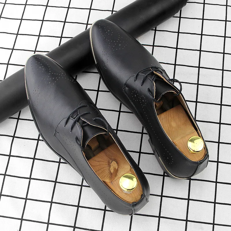 Mexemina/Мужская обувь оригинальные кожаные туфли-оксфорды с перфорацией типа броги