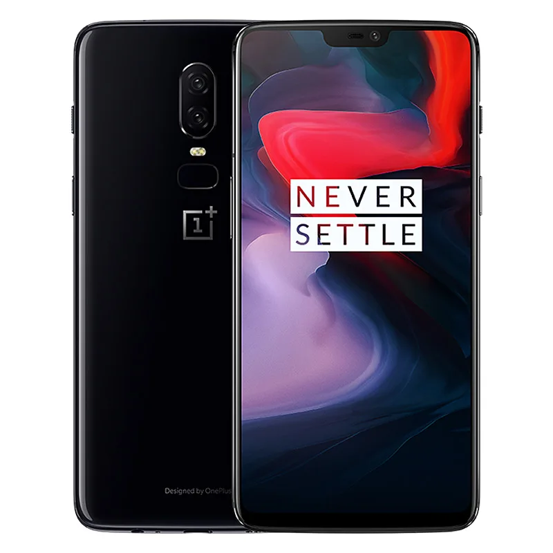 OnePlus 6 смартфон с восьмиядерным процессором Snapdragon 845 ОЗУ 8 ГБ ПЗУ 128 20 Мп + 16
