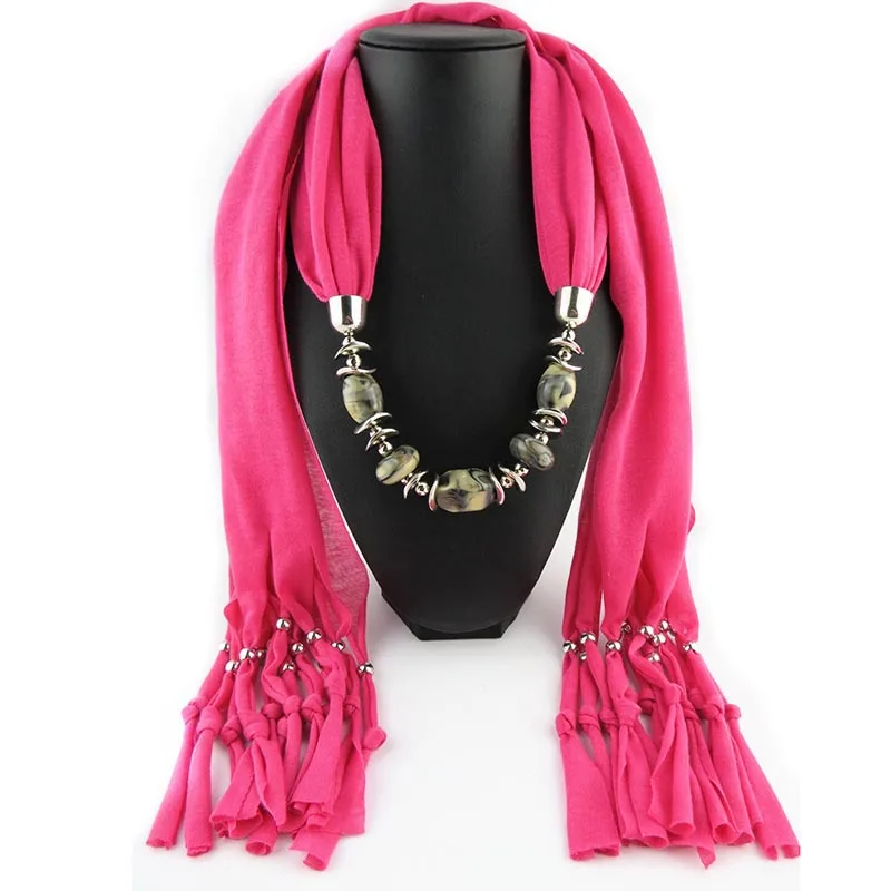 Подвески RUNMEIFA ожерелья шарфы искусственный сплав круглые подвески полиэфирные