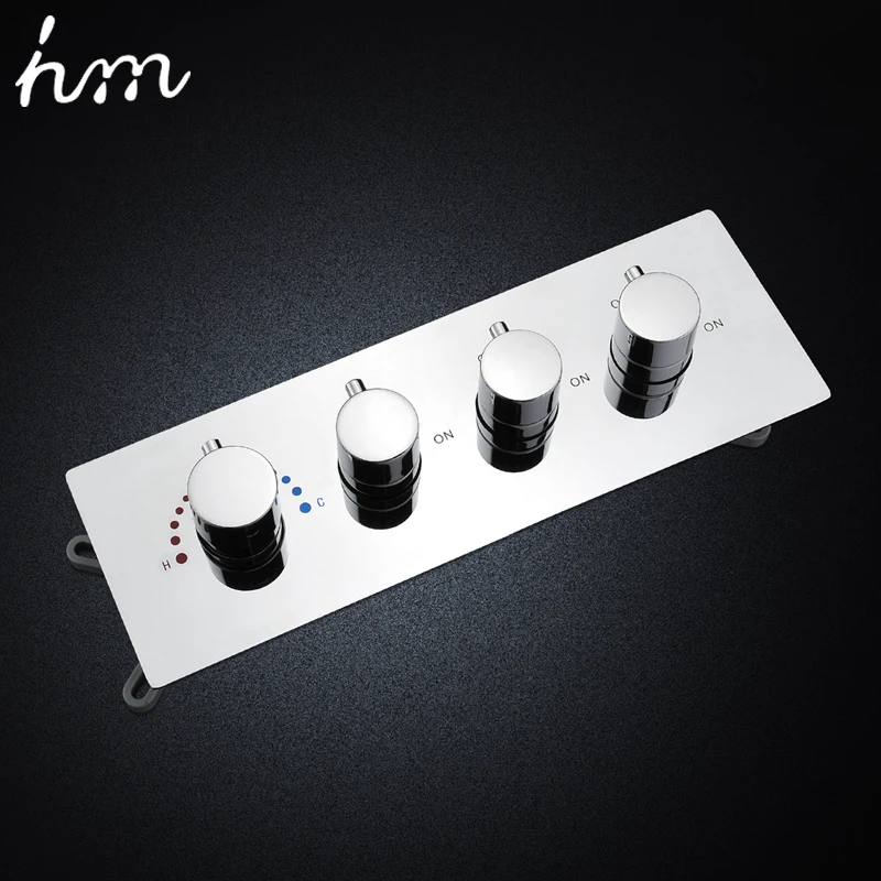 hm Смеситель для управления краном Душевой кран Латунный скрытый смеситель