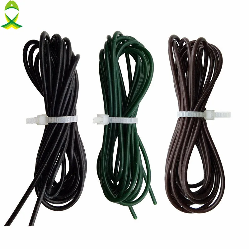

JSM 2pcs 2 Meters Carp Fishing Silicone Rig Sleeves Soft Carp Rigs Tube Carp Fishing Accessories