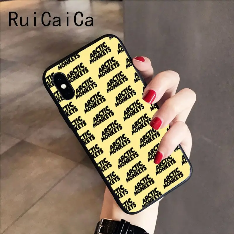 RuiCaiCa a arctic monkeys мягкий черный чехол для телефона iPhone 8 7 6 6S 6Plus X XS MAX 5 5S SE XR 10 Чехол - Цвет: A11