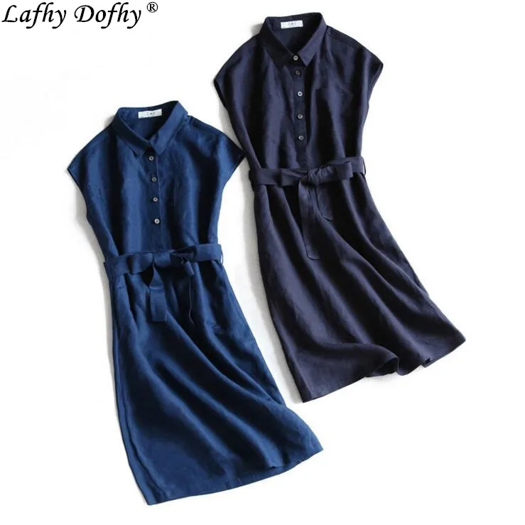 Весеннее Новое японское качество свежее милое однобортное Хлопковое платье с