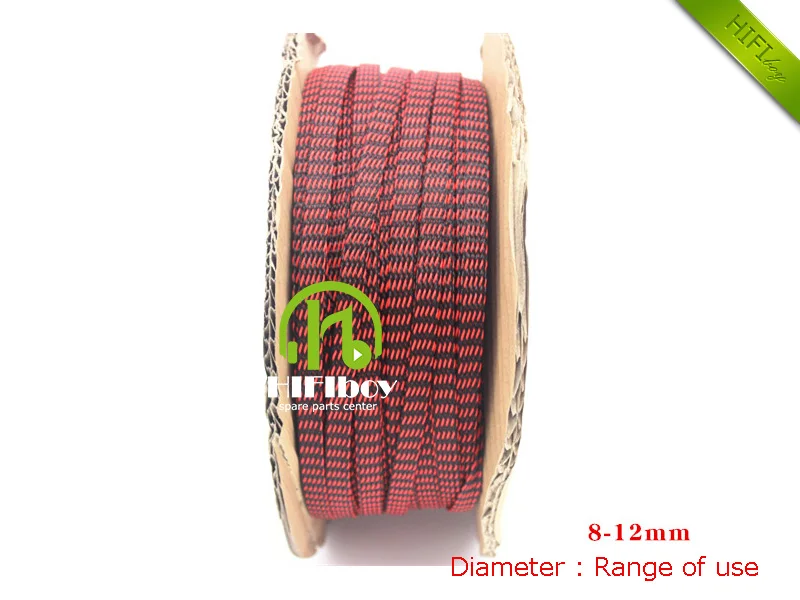 Плетеная втулка для кабеля DIY высокое качество 6 13 мм много 5 м|hifi audio cable|audio cableaudio