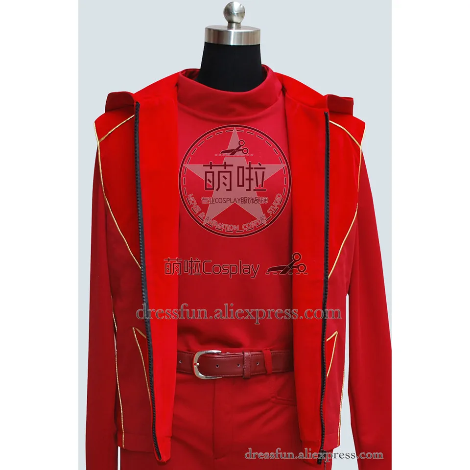 Костюм для косплея Smallville The Flash Impulse красный костюм униформа Супермена жилет