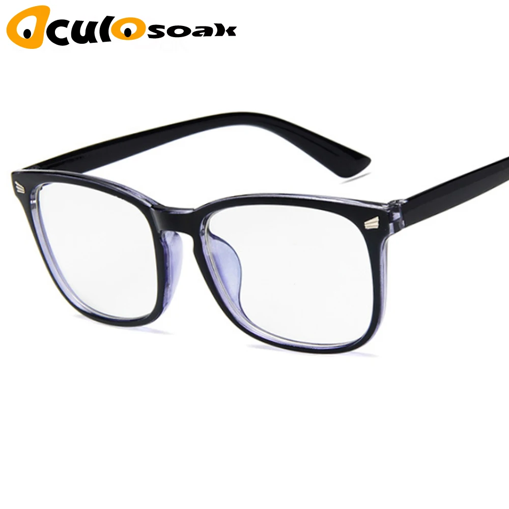 Синий светильник блокирующие очки женские и мужские винтажные с рамой большие