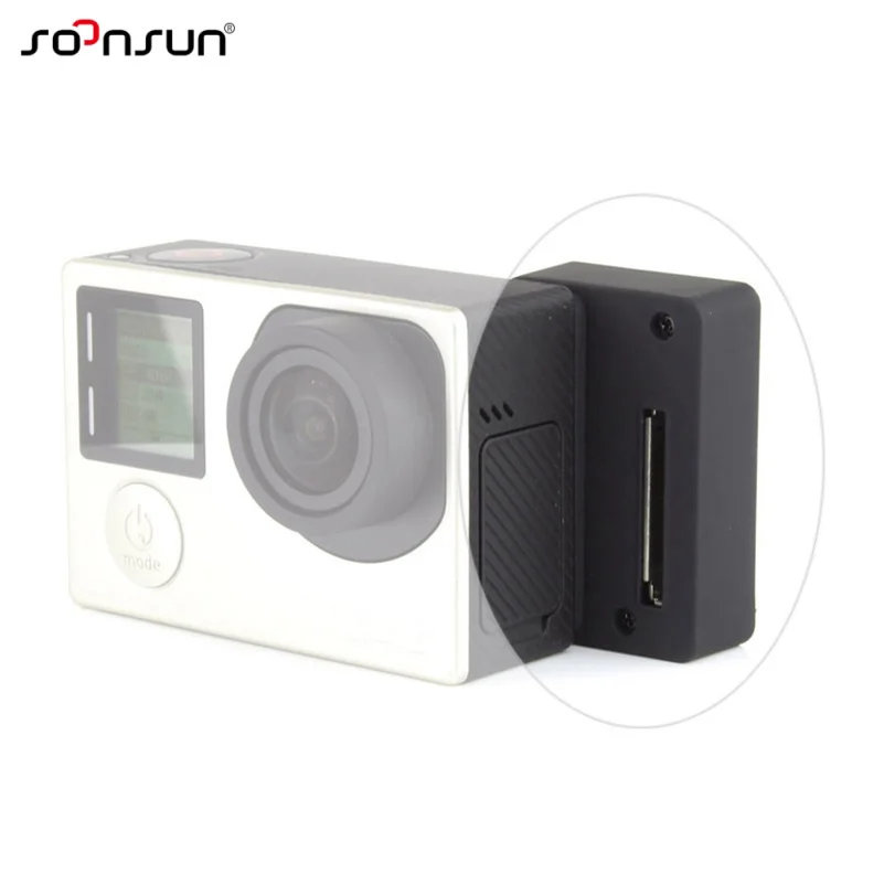 SOONSUN lcd для BacPac экран Смарт-конвертер коробка для GoPro Hero 4 3+ 3 камеры для GoPro селфи аксессуары