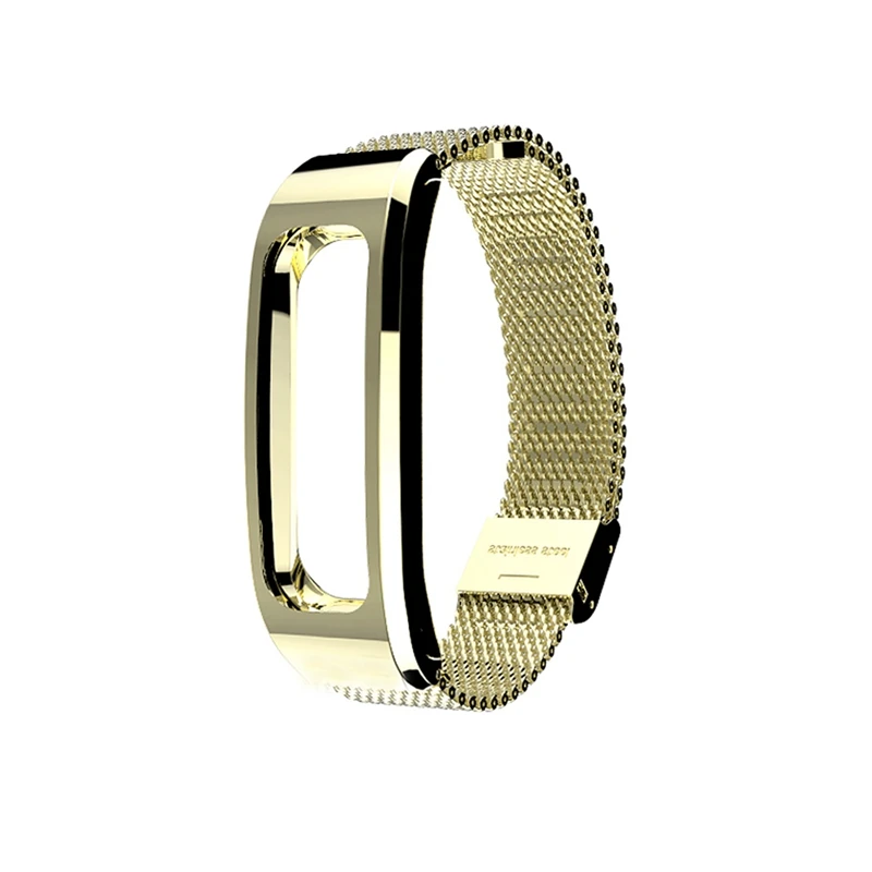 Color 2 Ремешок Mijobs Milans для huawei Honor Band 4, версия для бега, умный Браслет, сменные часы из нержавеющей стали для Honor Band 4, для бега - Цвет: Color 2