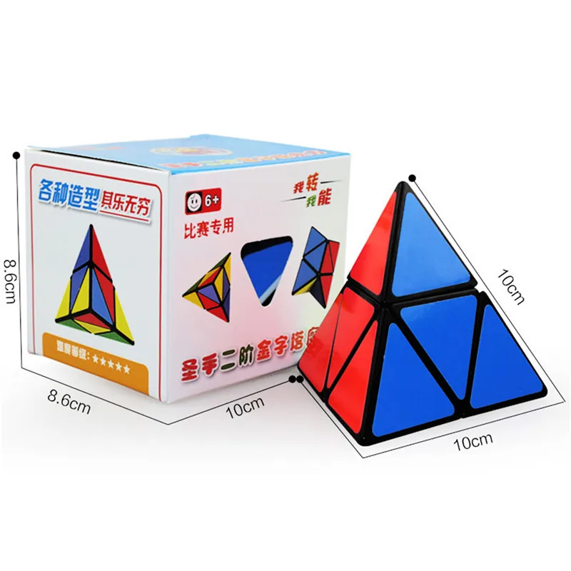 SHENGSHOU2X2X2 Головоломка "Пирамида Рубика" скоростной пазл детские игрушки подарок игрушки профессиональные соревнования кубики Пазлы игрушки