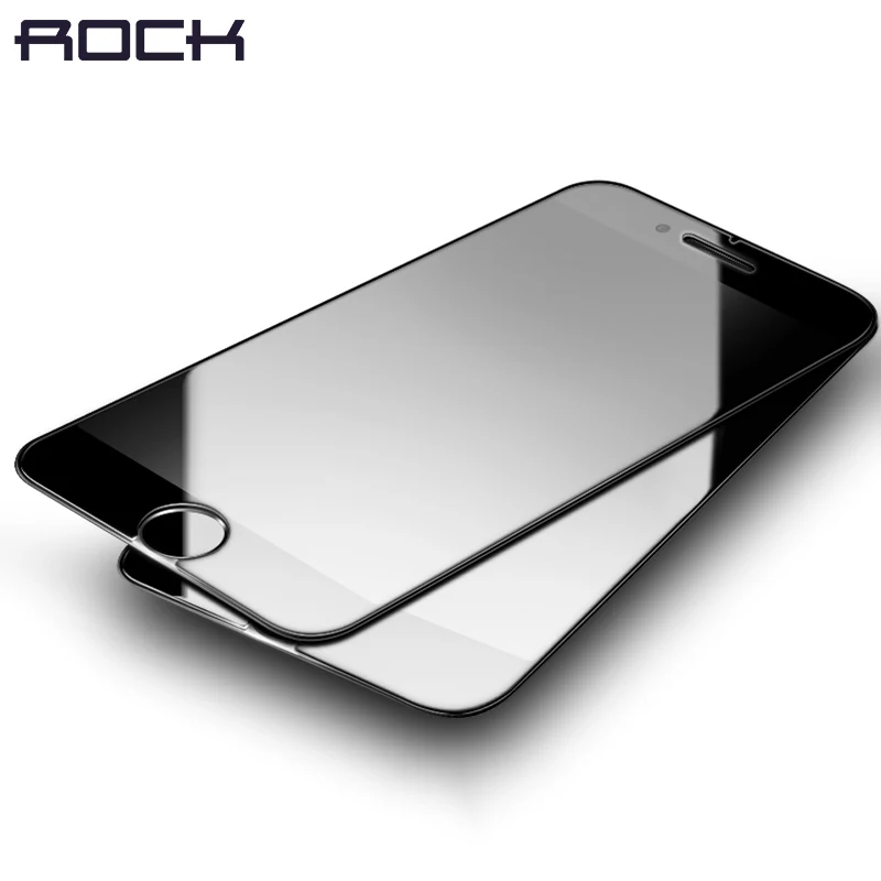 2 шт. закаленное стекло для iPhone 6 6s plus 7 8 Plus ROCK анти синее высокопрозрачное Защитное