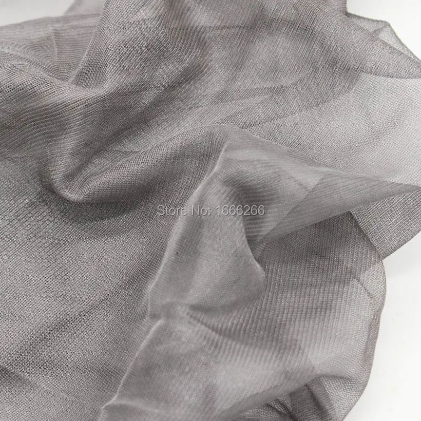 

Chinese supply Shielding /Conductive fabric silver fiber fabric used for Mosquito net