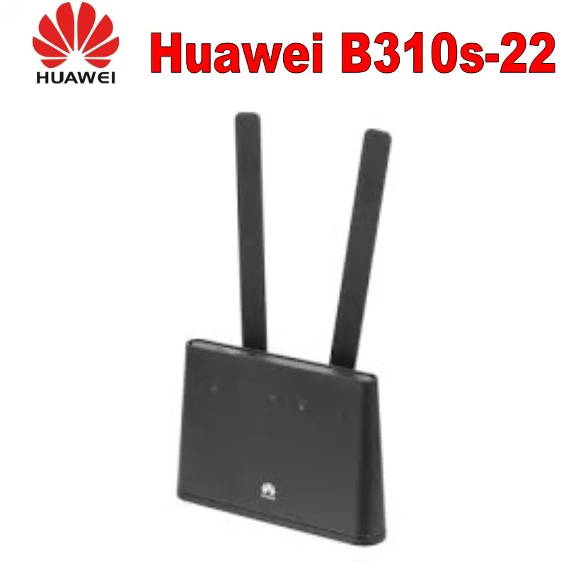 

(+ 2 шт. 3g антенна) разблокированный Huawei B310s-22 4G LTE FDD Cat4 150 Мбит/с беспроводной Wi-Fi роутер CPE модем