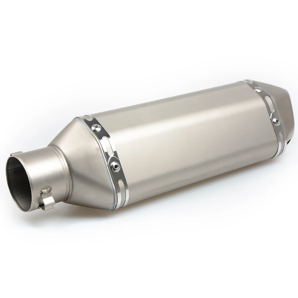 Универсальная выхлопная труба мотоцикла 38 51 мм Модифицированная глушителя для