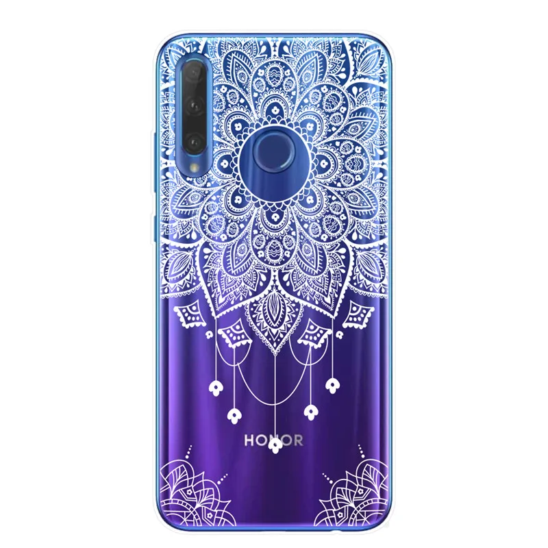 T6105 Ретро Мандала Цветок чехол для телефона для huawei Honor 9 10 20 Lite Pro Чехол TPU чехол s для huawei mate 10 20 Lite Pro Ловец снов - Цвет: T6105