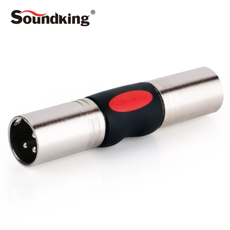 Soundking XLR штекер разъем никелевый позолоченный костюм для аудио подключения такие