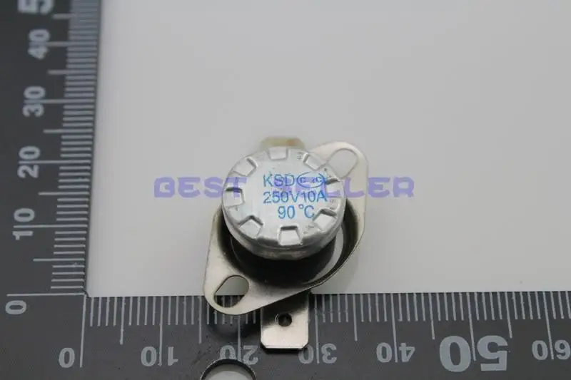 

Переключатель температуры 90C KSD301, 2 шт., 250 В/10 А, нормально закрытый