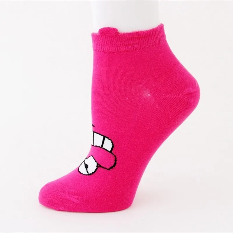 Новинка милые носки с 3D принтом собаки поросенка забавные унисекс Sox Crayon Shin Chan Femmes