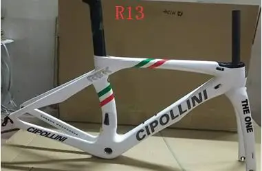R13 Cipollini RB1K T1100 карбоновая дорожная рама THE ONE RB1000 карбоновая велосипедная Рама с вилкой+ подседельный штырь Размер XXS XS S M L XL dpd xdb - Цвет: R13