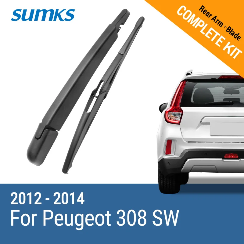 

SUMKS задний стеклоочиститель и рычаг для Peugeot 308 SW 2012 2013 2014