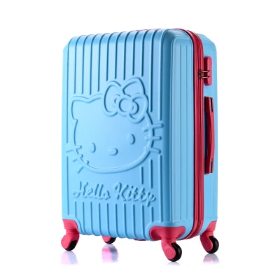 Багажный Спиннер KAWEIDA 20 &quot24 дюйма hello kitty дорожный чемоданчик для девочек