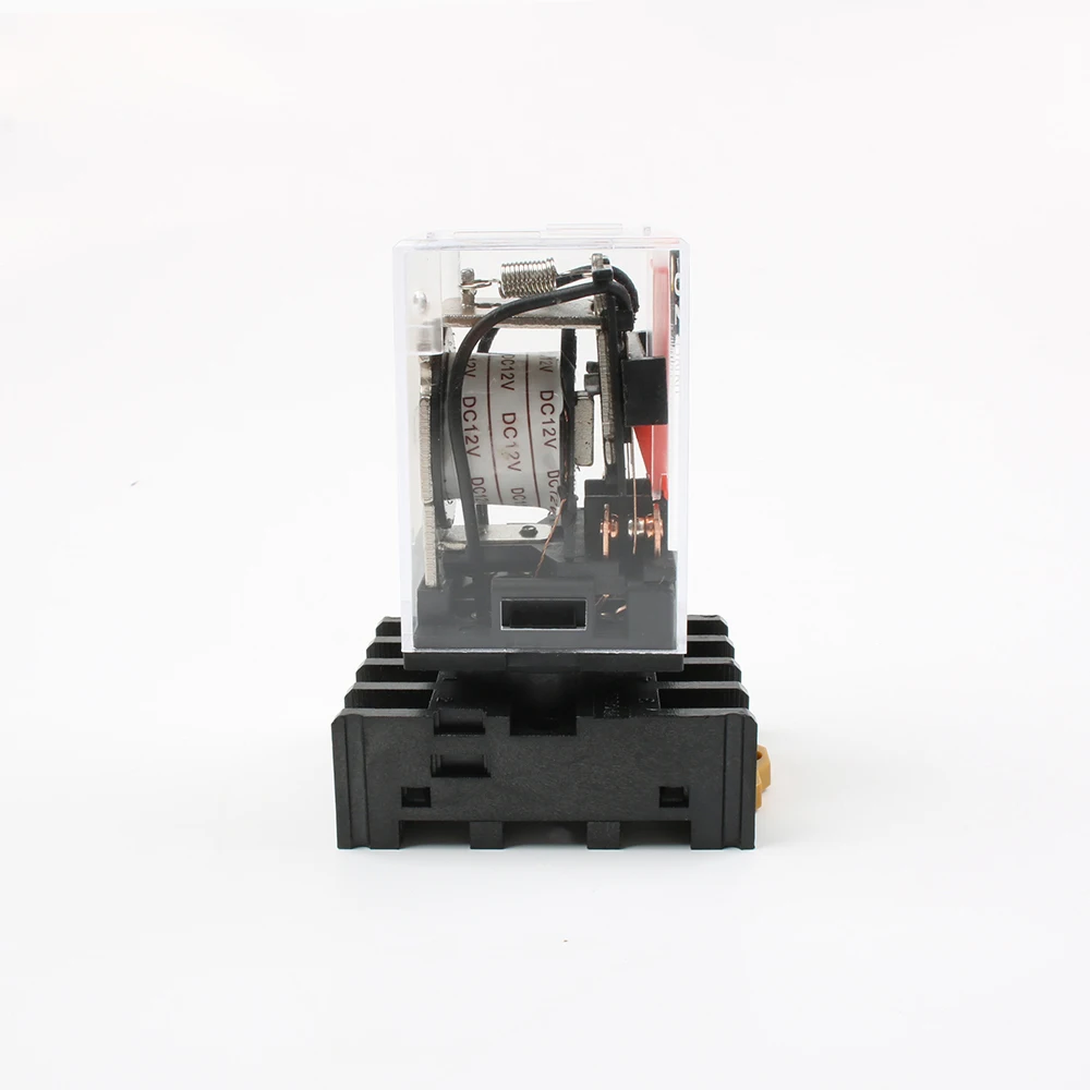 MK2P MK-2P ONE Новое штепсельное реле 8PIN 2P подходит для катушки DC 12 /DC 24V с цоколем |
