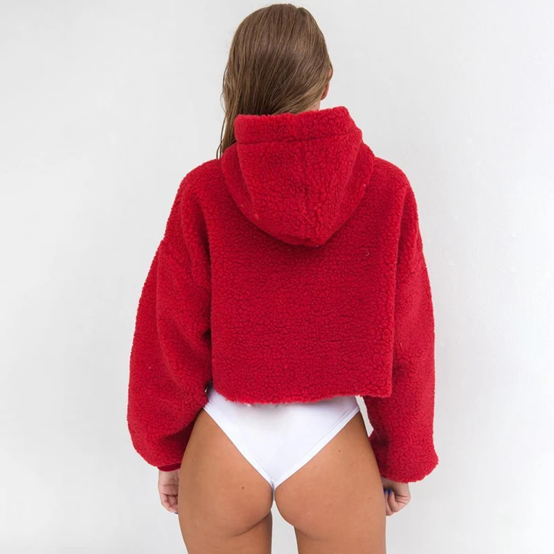 Bigsweety новые модные короткие толстовки с капюшоном для женщин в стиле хип хоп