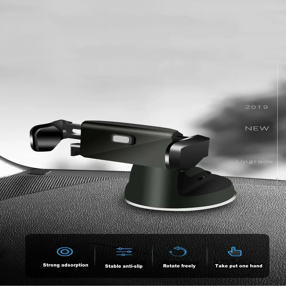 Силиконовый автомобильный орнамент вращающийся на 360 градусов держатель