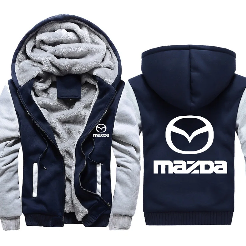Толстовки для мужчин Mazda автомобильный брелок с логотипом куртка принтом Мужские