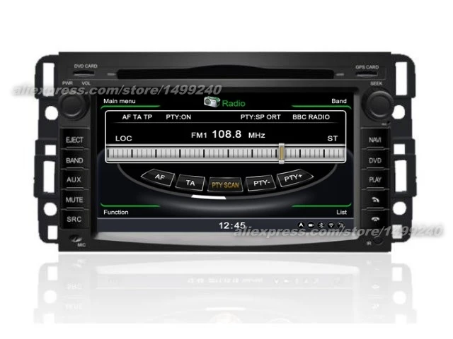 Для GMC Acadia 2006 2011 Автомобильная навигационная система GPS + радио ТВ DVD iPod BT 3G WIFI HD