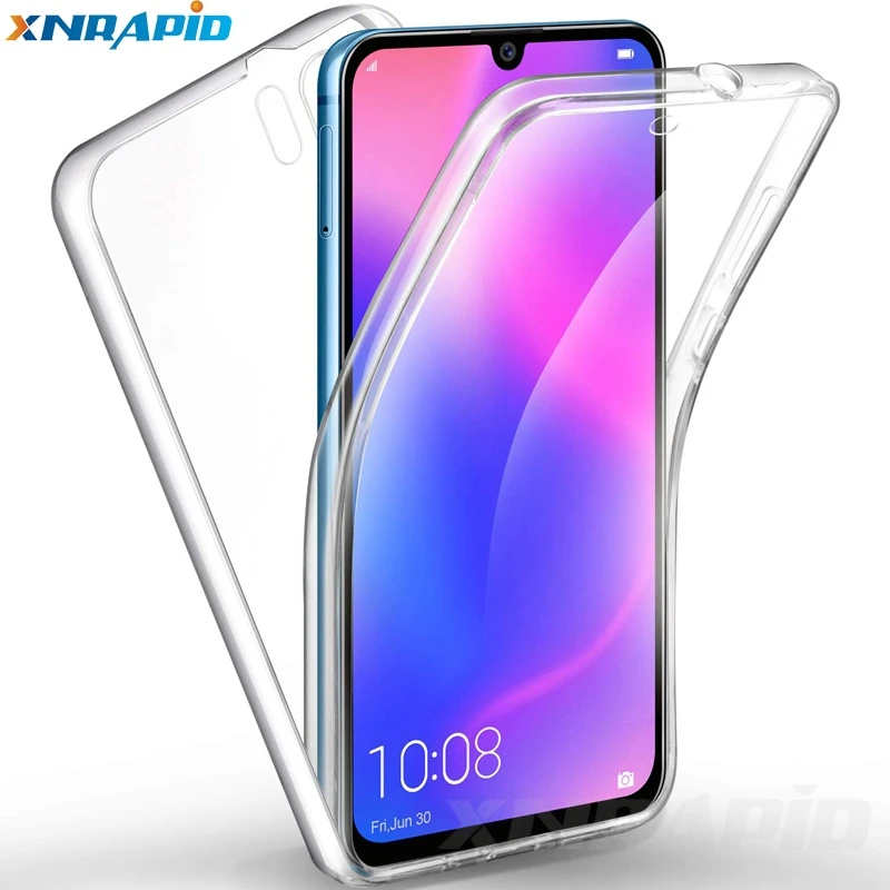 Передние и задние Чехлы для xiaomi redmi 7 Note 7/Note Pro защита от падения ТПУ + PC мягкие