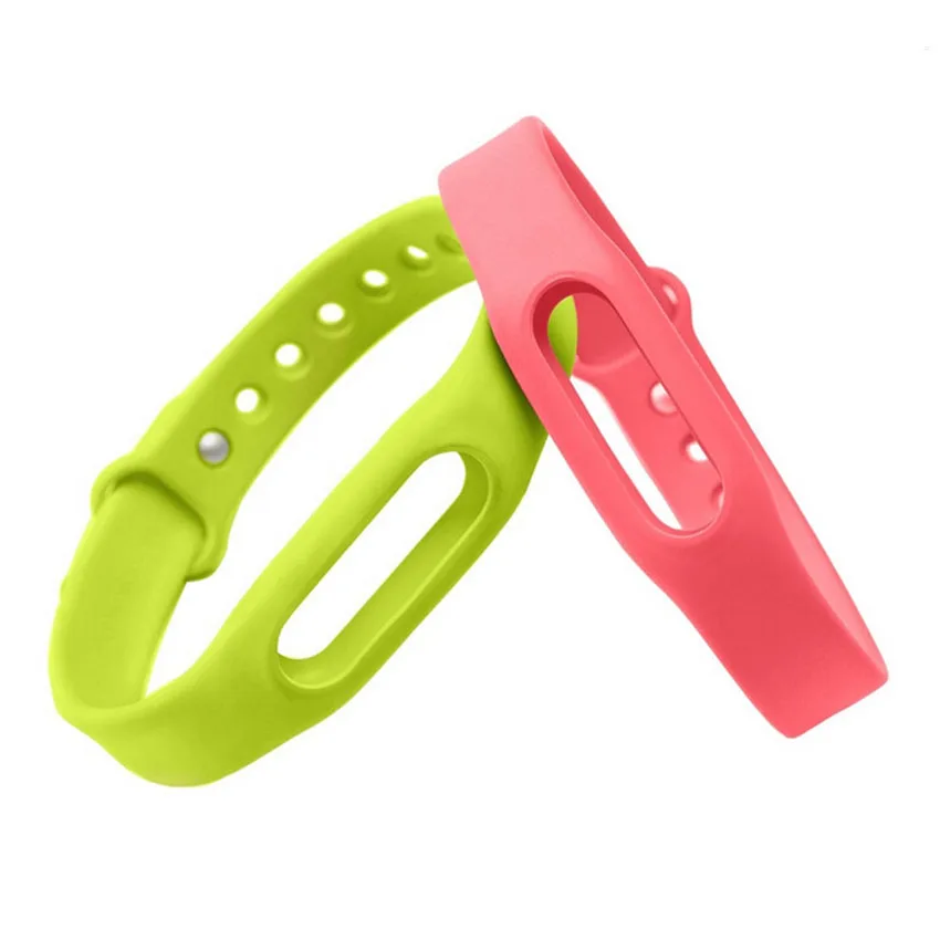Replace Band Strap For Xiaomi Mi Band 1 1S Smart Band Anti Lost 2PS Silicon Strap For Miband 1 1S Replace Xiomi band 1 1s